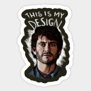 This Is My Design Sticker